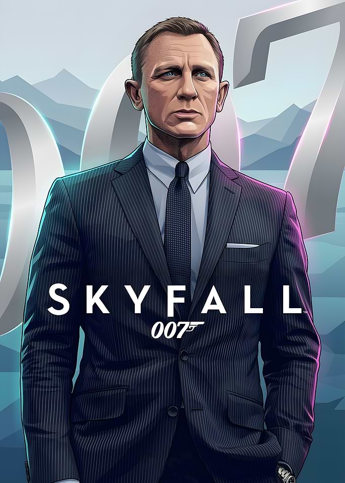James Bond Skyfall Poster