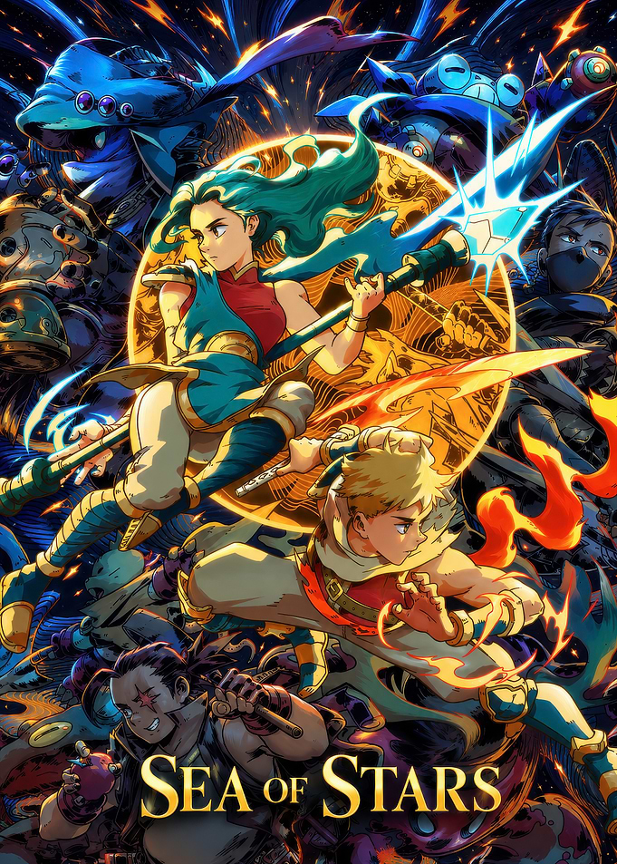 Sea of Stars Game Key Art
