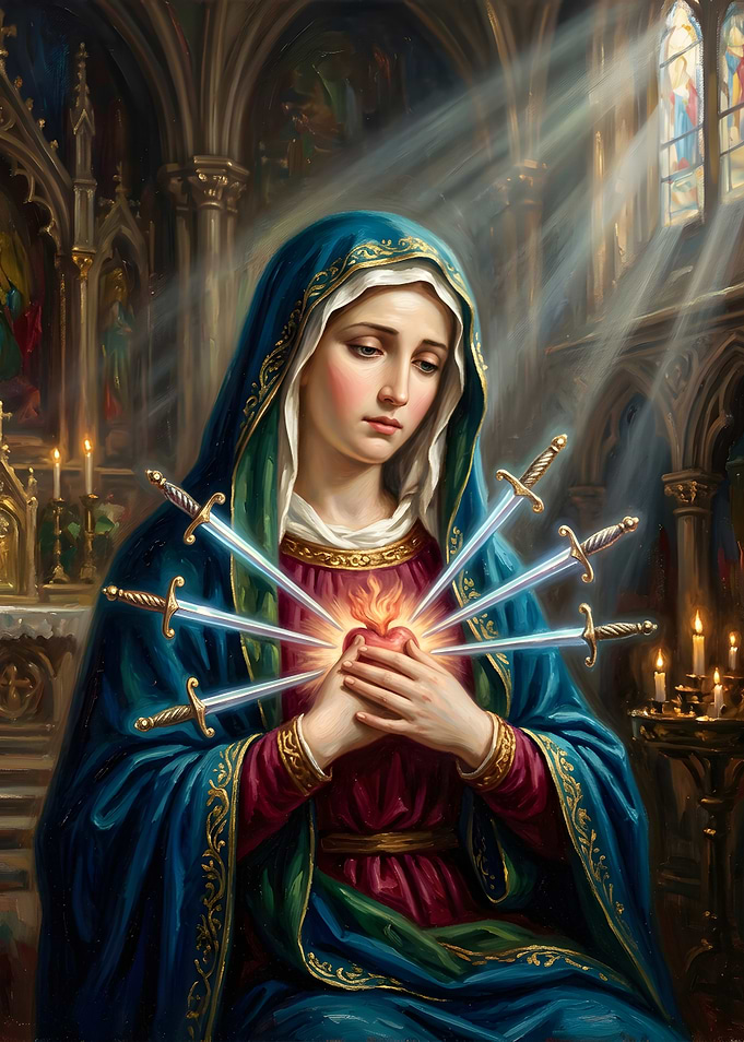 Our Lady of Sorrows Religious Art
