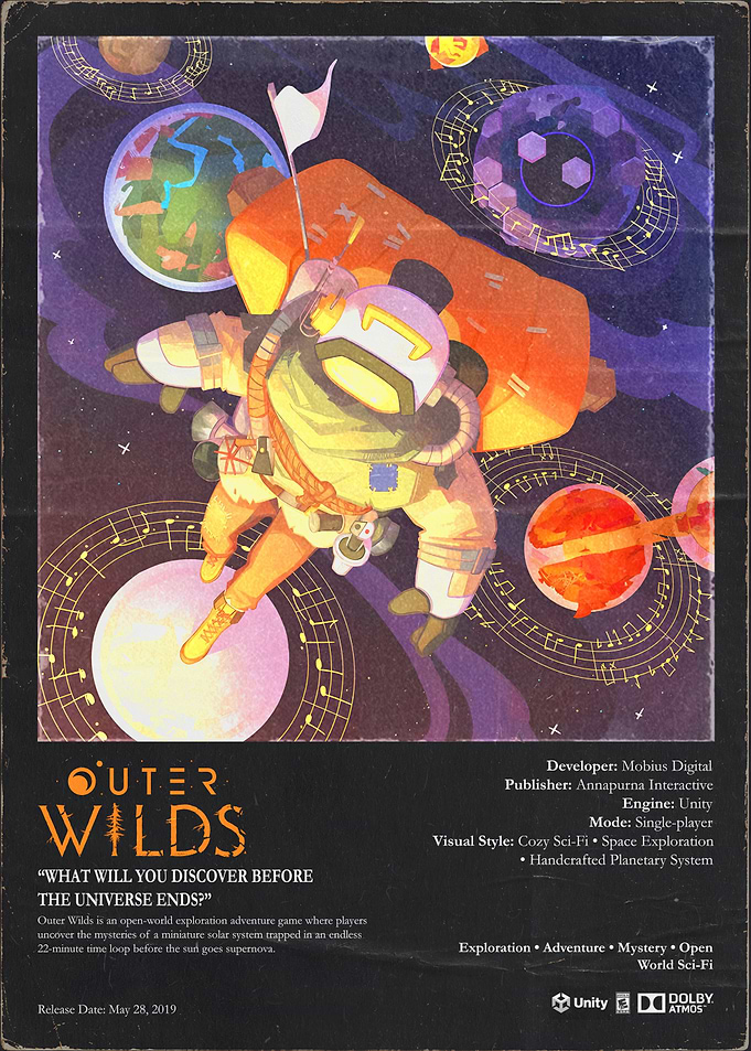Outer Wilds Game Poster