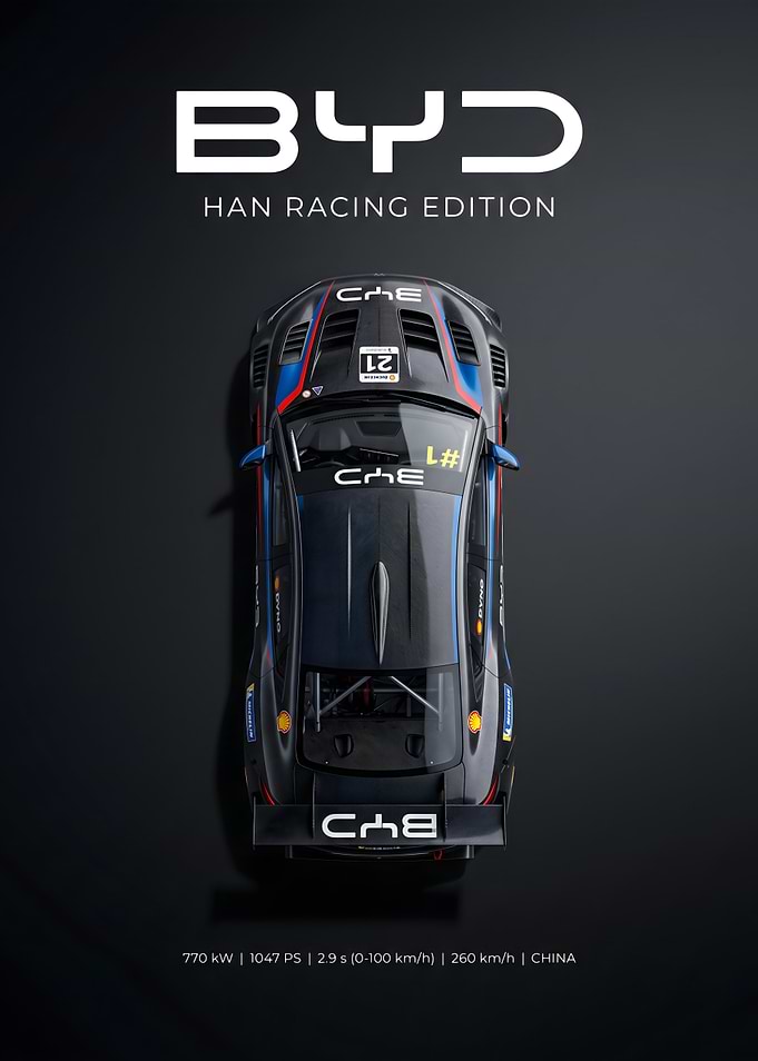BYD Han Racing Edition Poster