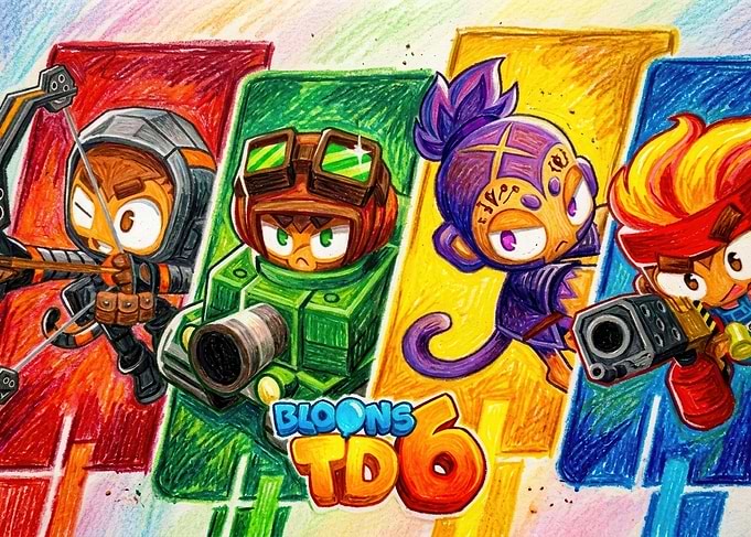 Bloons TD 6 Character Fan Art