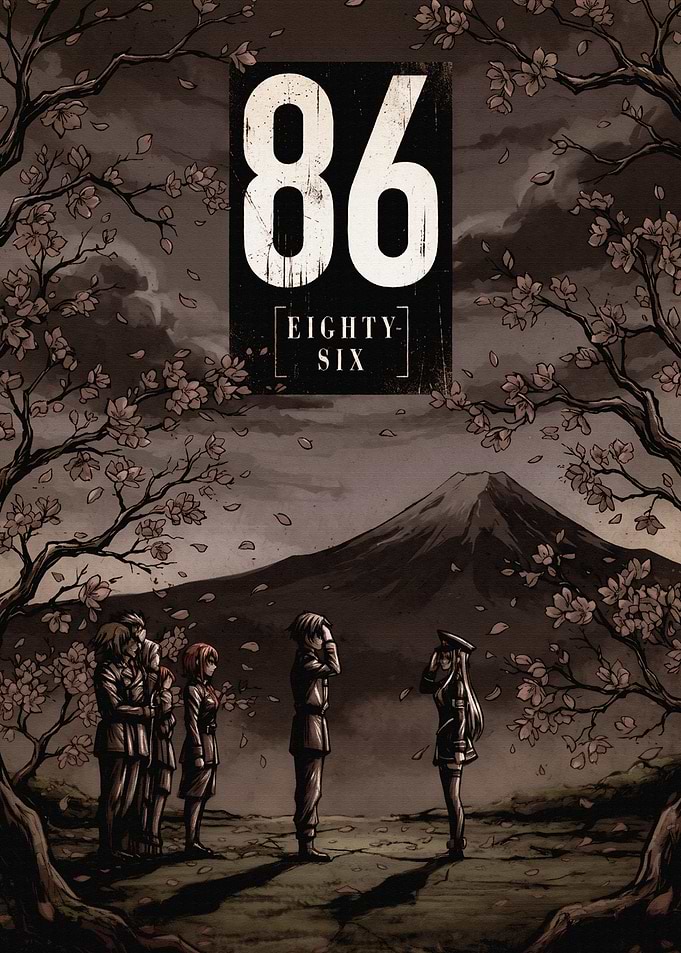 86 Eighty-Six Anime Poster