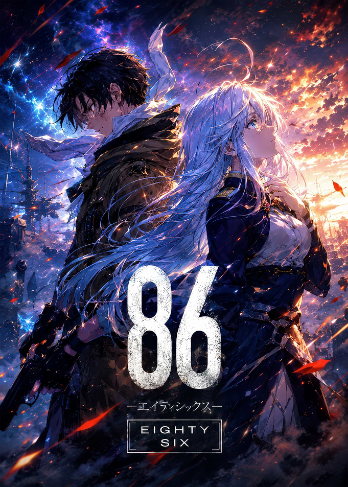 86 Eighty-Six Anime Poster