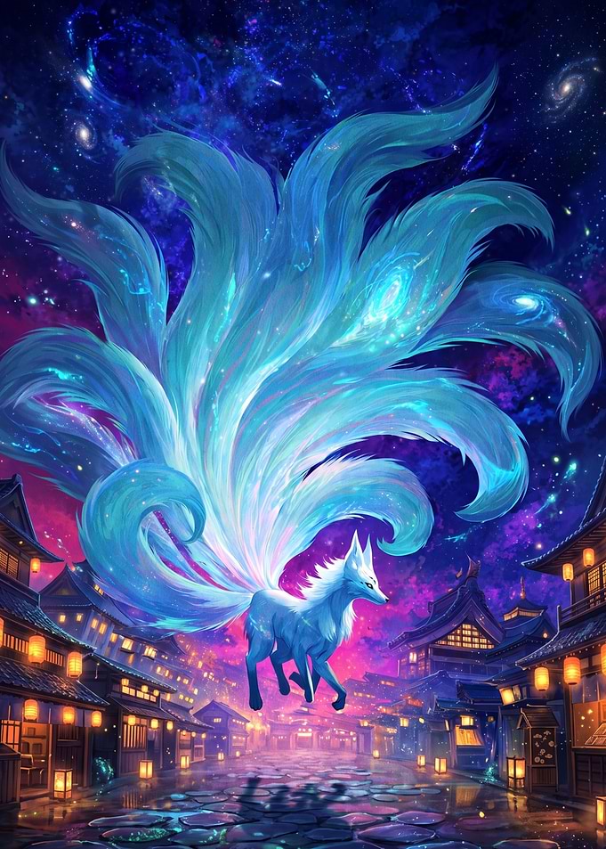 Nine-Tailed Fox in Celestial City