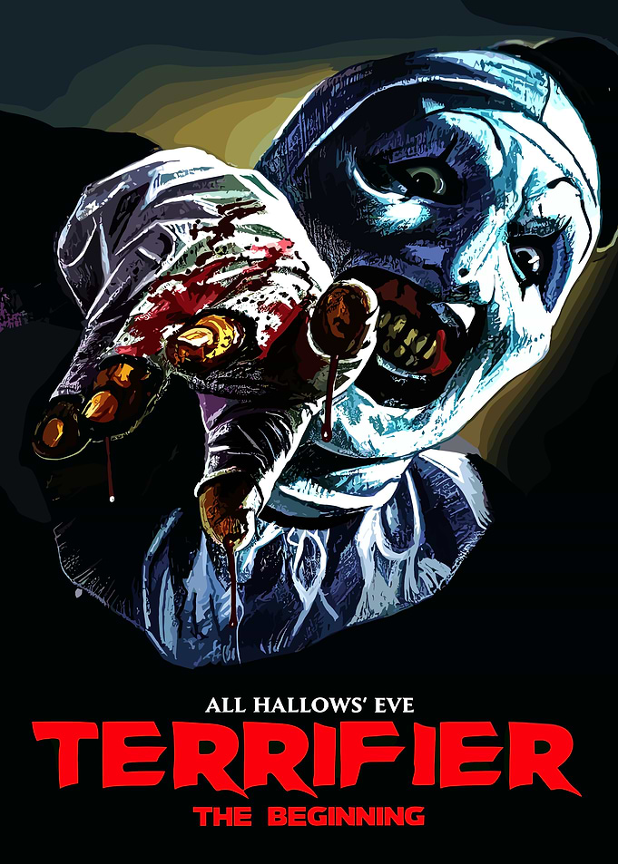 Terrifier Art The Clown Poster