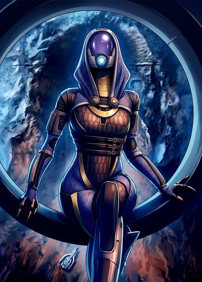 Tali'Zorah from Mass Effect