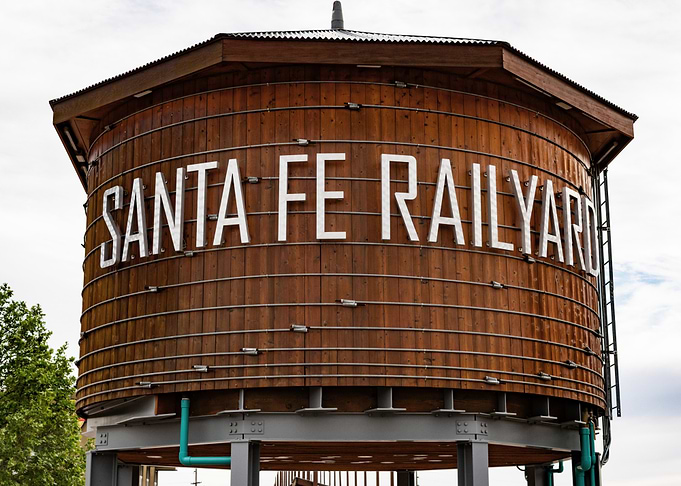 Santa Fe Railyard Water Tower