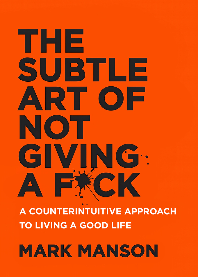 The Subtle Art of Not Giving a F*ck Book Cover