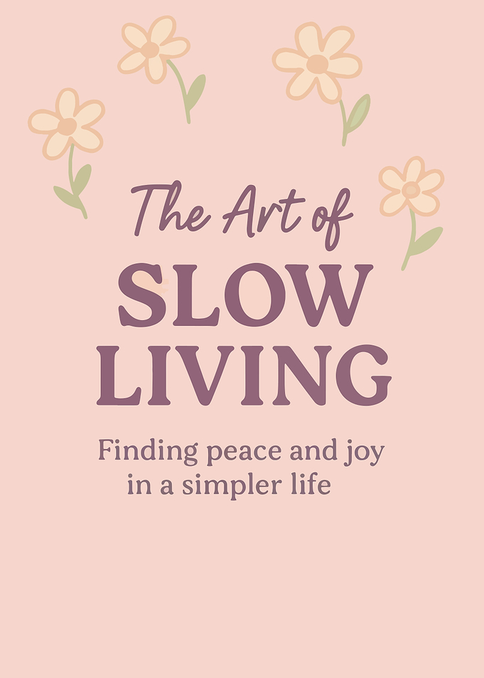 The Art of Slow Living Poster