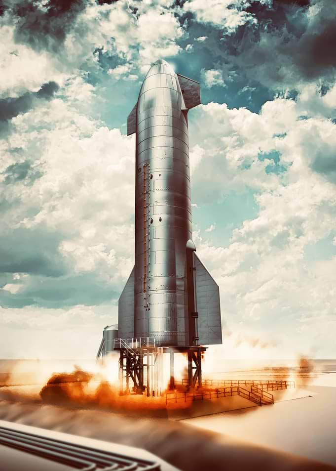 SpaceX Starship Rocket Launch