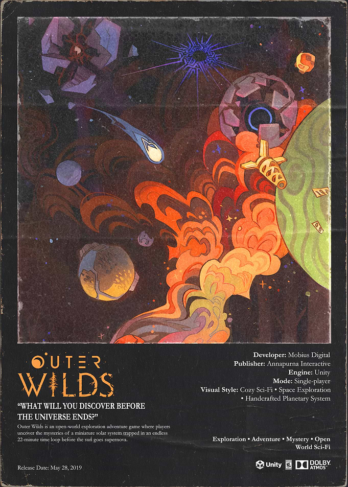 Outer Wilds Game Poster