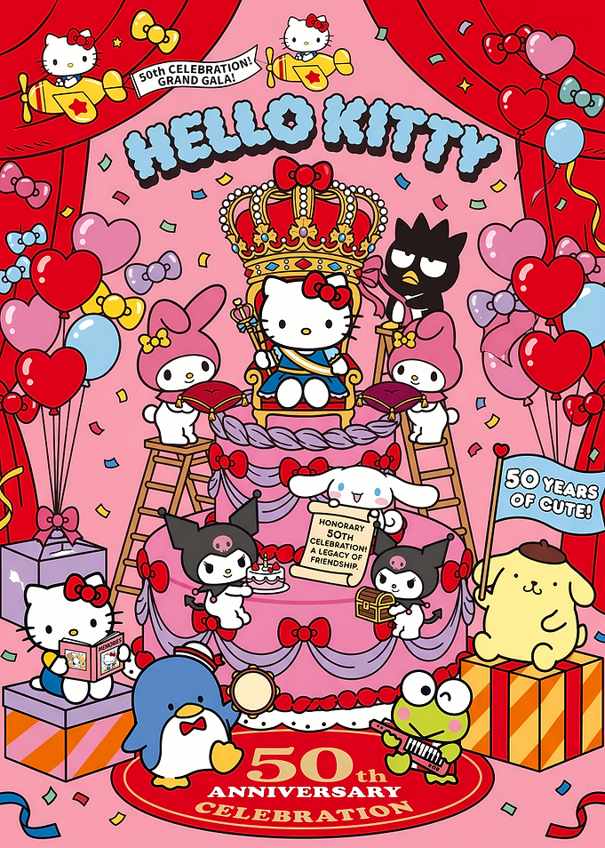 Hello Kitty 50th Anniversary Celebration