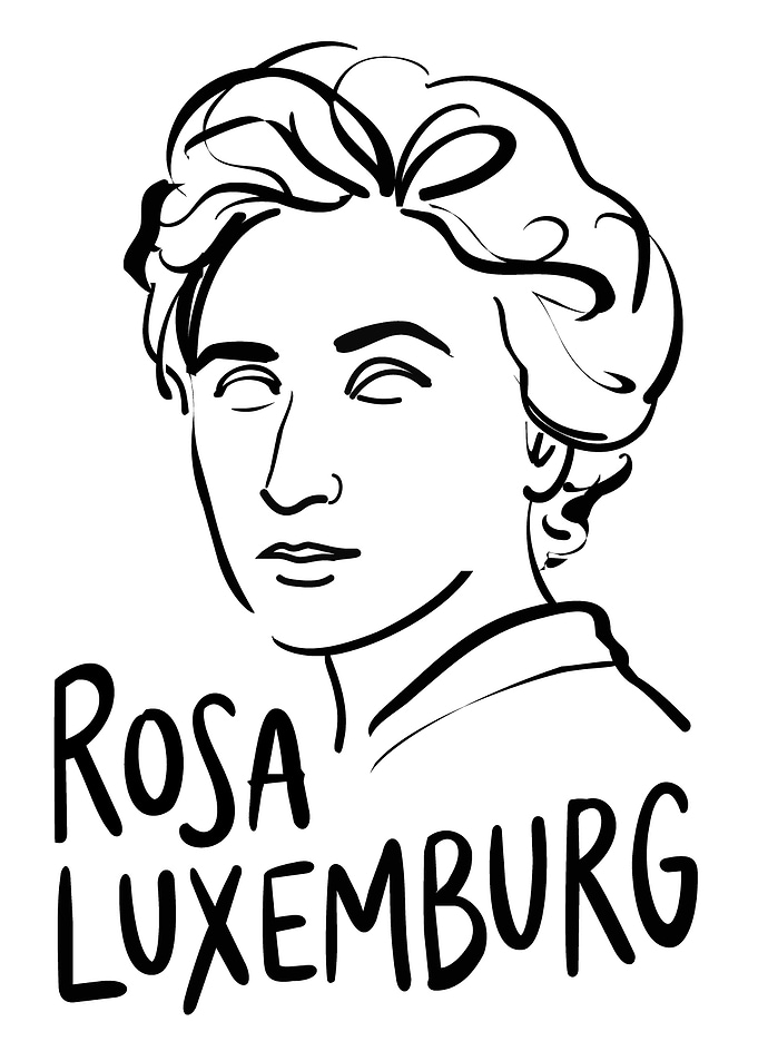 Rosa Luxemburg Illustration