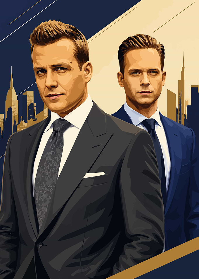 Suits TV Show Poster Art