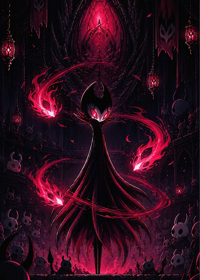 Nightmare King Grimm Hollow Knight Art