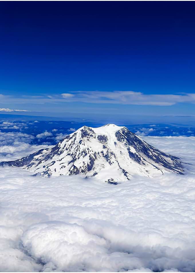 Mount Rainier Above the Clouds