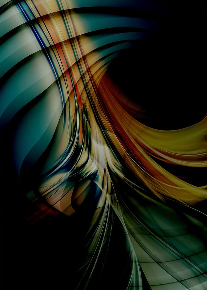 Abstract Flowing Light Waves