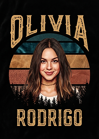 Olivia Rodrigo Vintage Style Portrait music