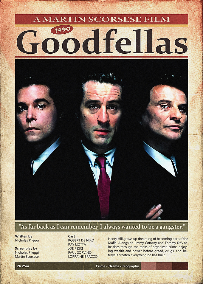 Goodfellas Movie Poster