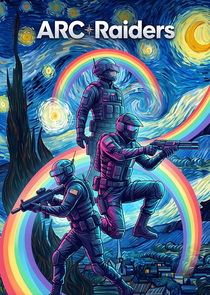 ARC Raiders Starry Night Mashup