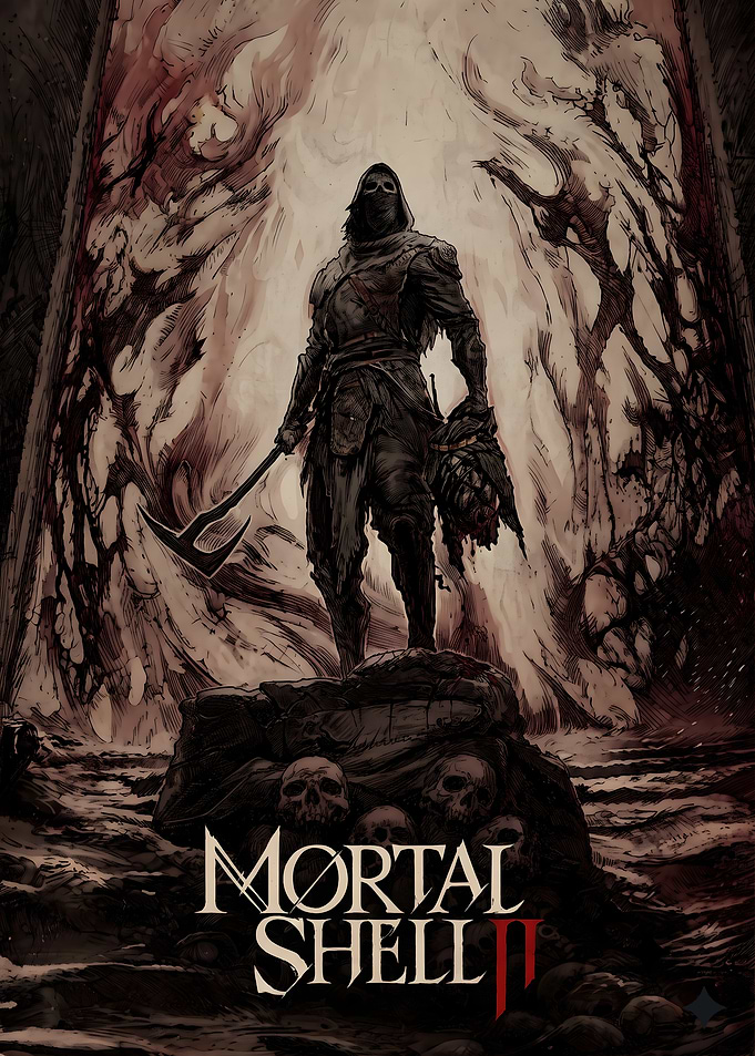 Mortal Shell 2 Dark Fantasy Poster