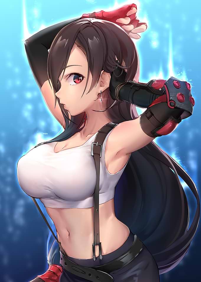 Tifa Lockhart Final Fantasy Portrait
