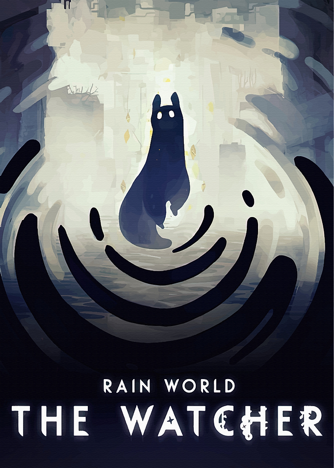 Rain World The Watcher Poster