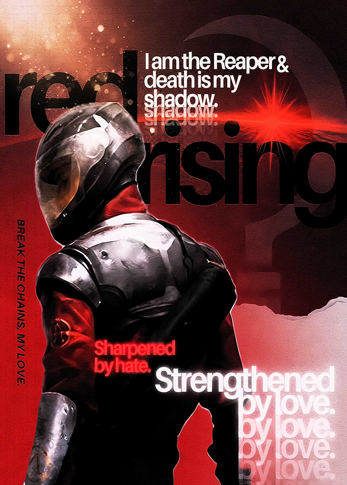 Red Rising Darrow Reaper Poster