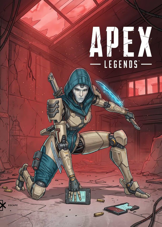 Apex Legends Ash Character Poster