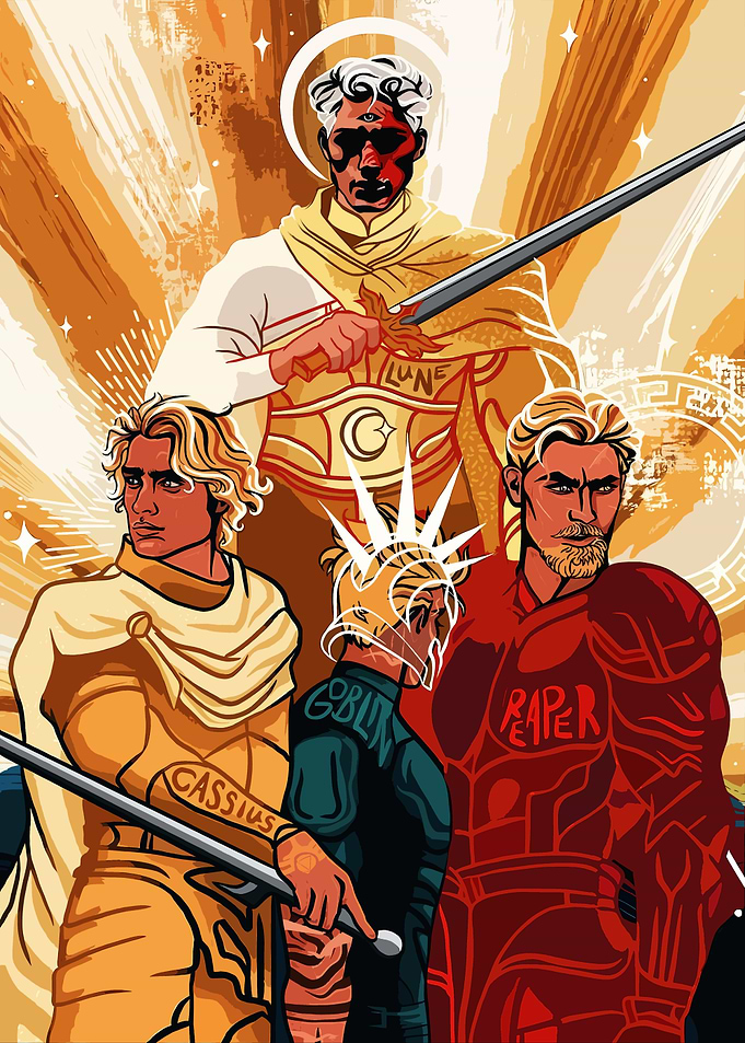 Red Rising Series Character Fan Art