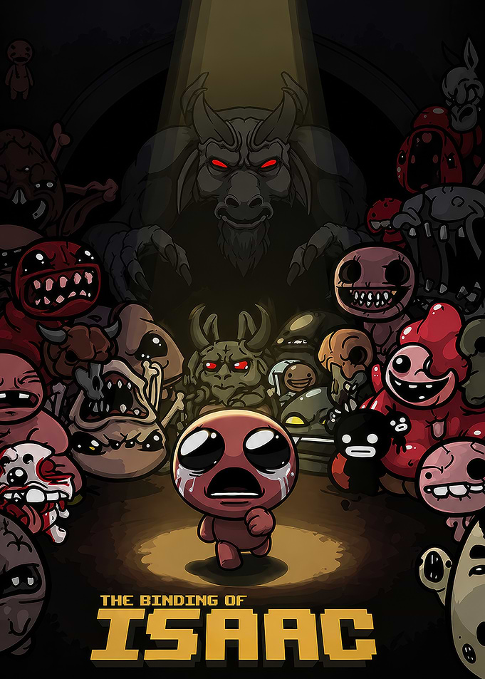 The Binding of Isaac Game Poster