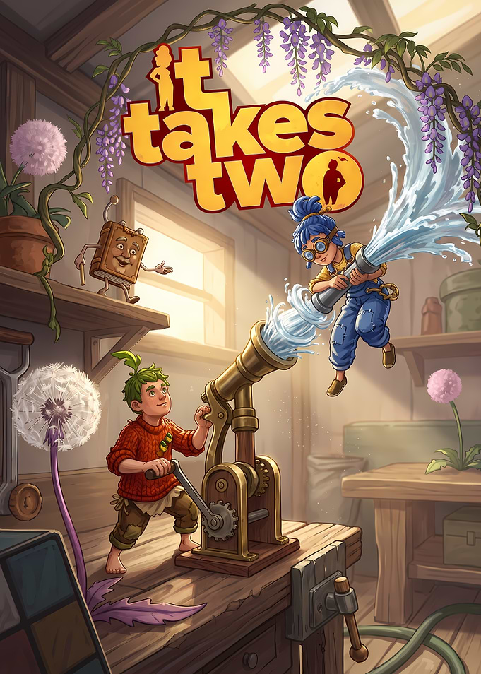 It Takes Two Video Game Poster