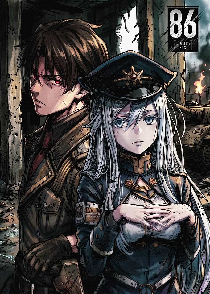 86 Eighty-Six Anime Illustration