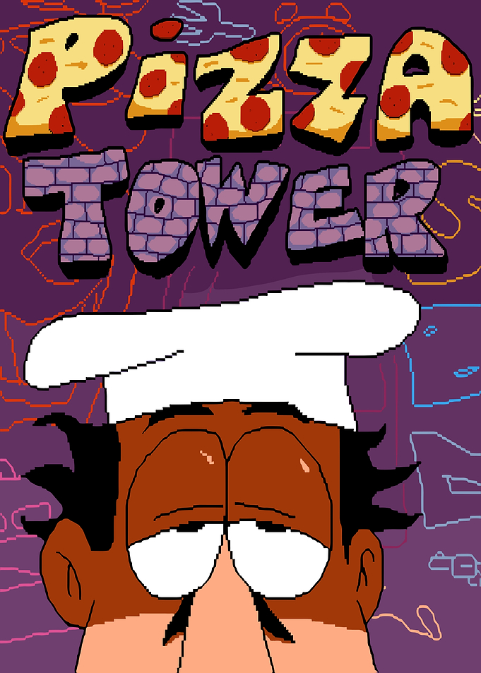 Pizza Tower Peppino Spaghetti Portrait