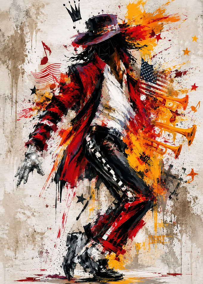 Michael Jackson Pop Art Portrait