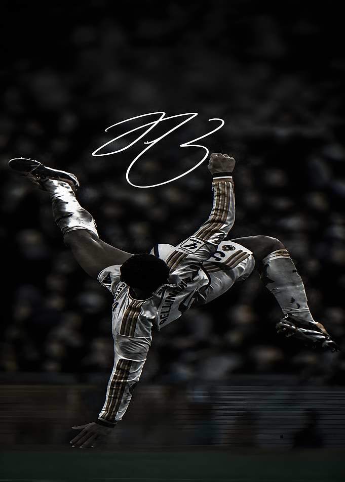Jude Bellingham Bicycle Kick Poster