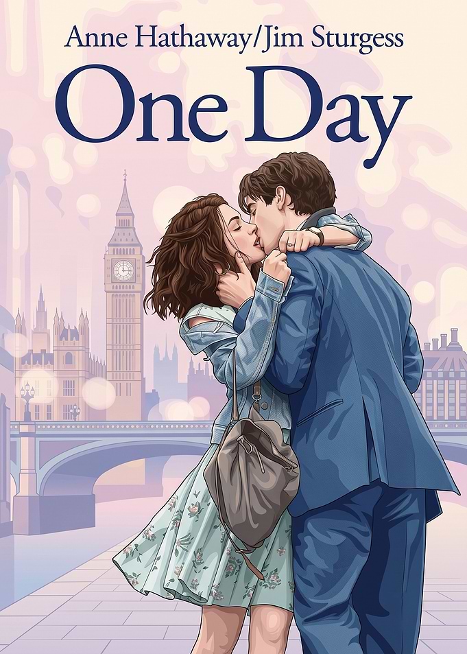 One Day Movie Illustration