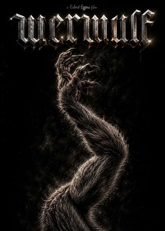 Werewolf Movie Poster Art