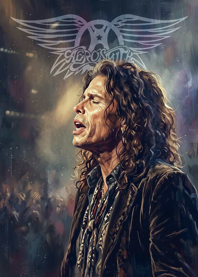 Steven Tyler Aerosmith Portrait