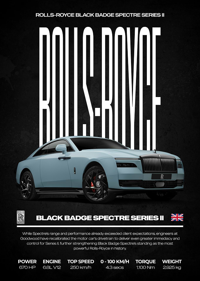 Rolls-Royce Black Badge Spectre Series II