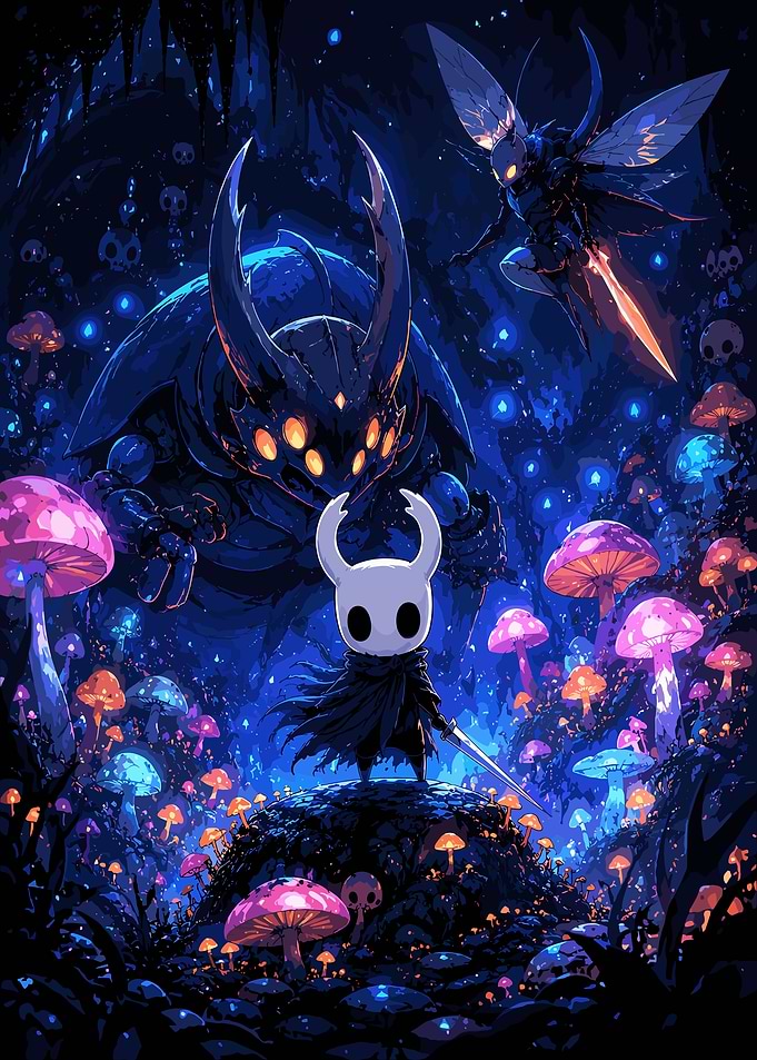 Hollow Knight Fungal Wastes Encounter