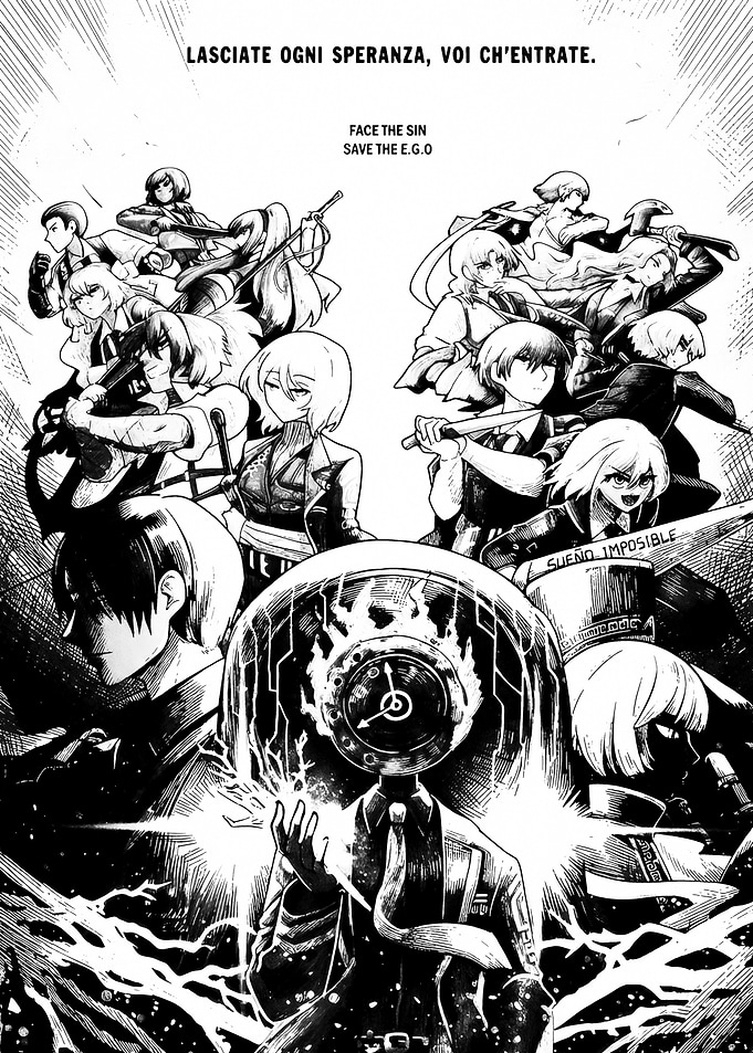 Limbus Company Dante and Sinners Poster