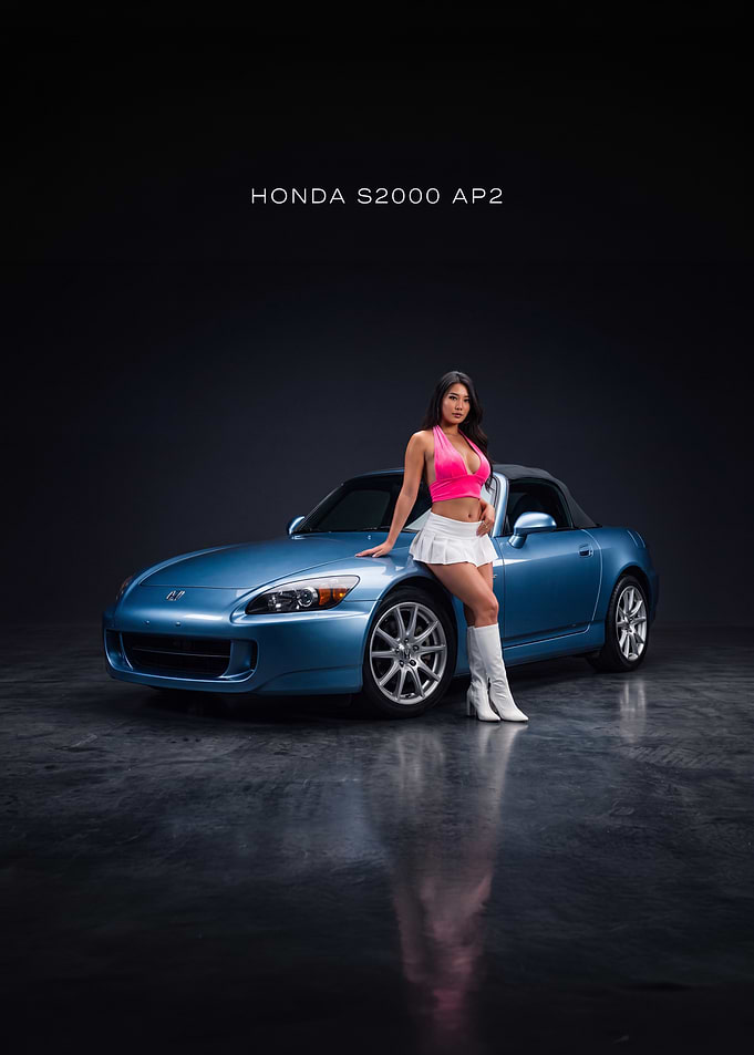 Honda S2000 AP2 Car Poster