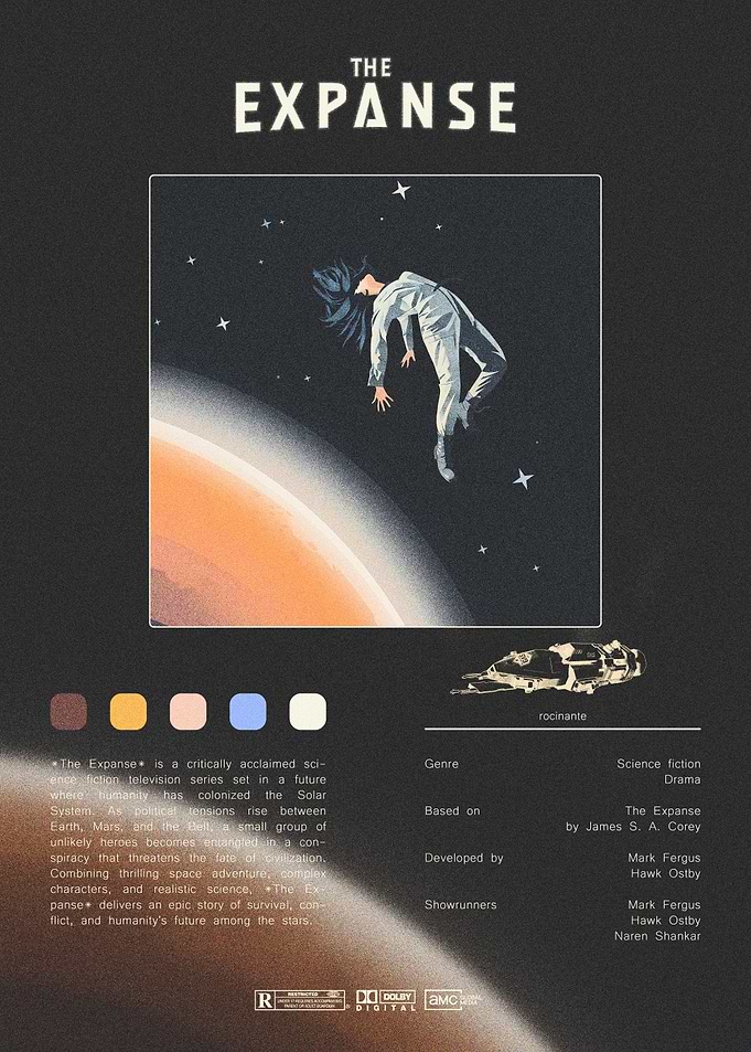 The Expanse Minimalist Poster