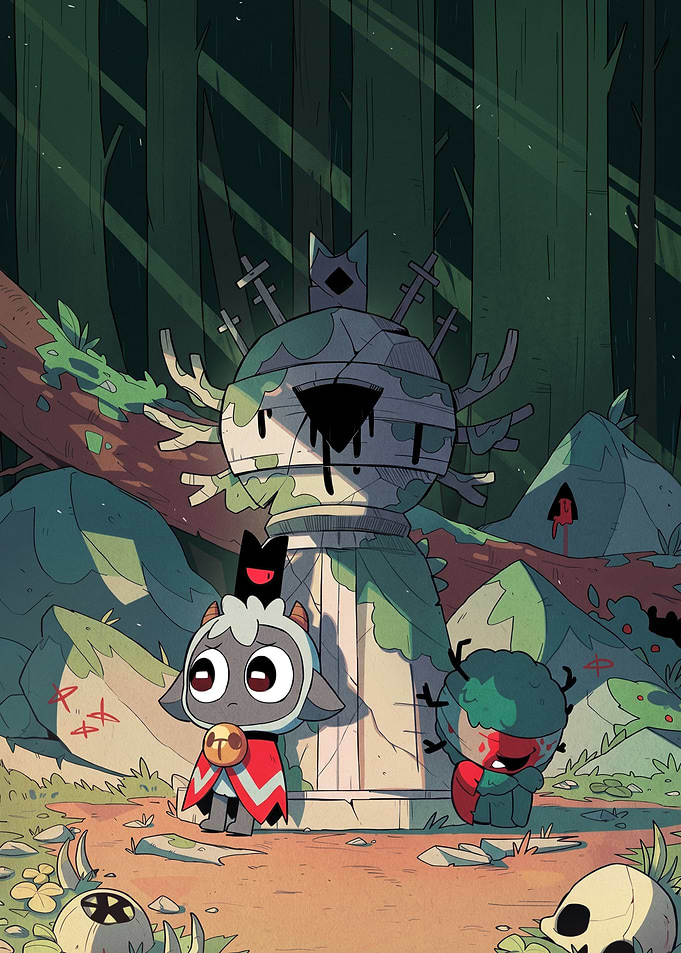 Cult of the Lamb Forest Scene