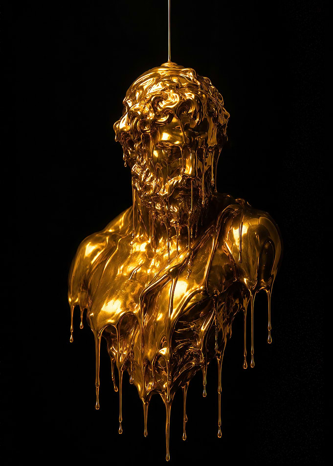 Golden statue of Hephaestus