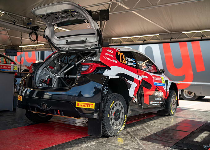Toyota GR Yaris Rally Car