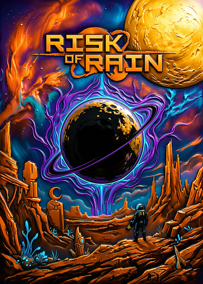 Risk of Rain Game Poster