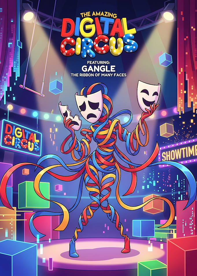 The Amazing Digital Circus Gangle Poster
